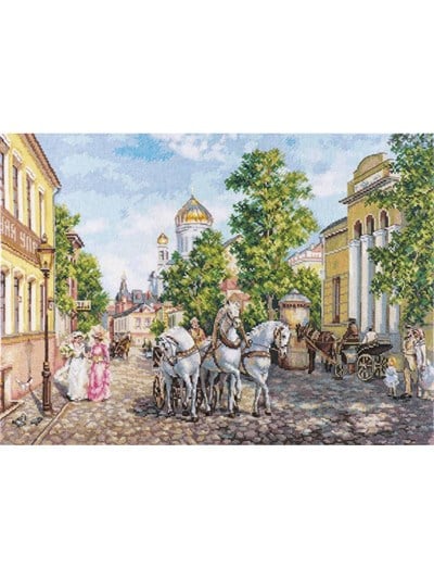 Alisa Troyka. Kurtarıcı İsa Katedrali Kanaviçe Kiti (Etamin, İplik ve Şema Dahil) - 3-31