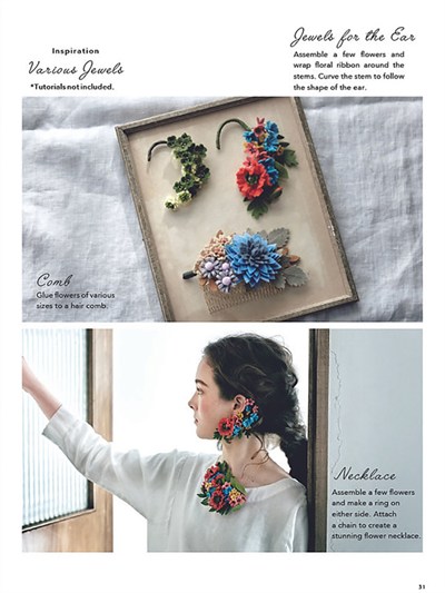 101 Beautiful Felt Flowers (English)