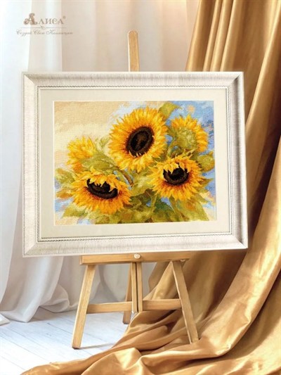 Alisa Cross Stitch Kit 2-30 - Sunflower Dreams