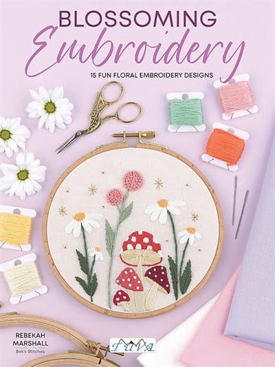 Blossoming Embroidery Embroidery Book (English)
