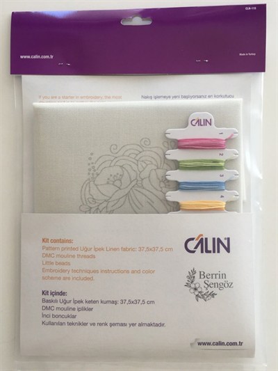 Calin - Berrin Şengöz Beginner Embroidery Kit – Bird Girl