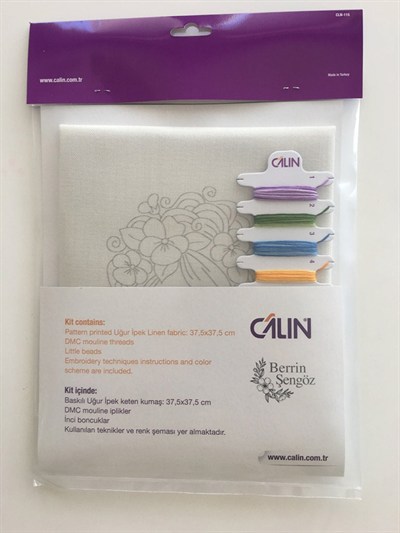 Calin - Berrin Şengöz Beginner Embroidery Kit – Butterfly Girl