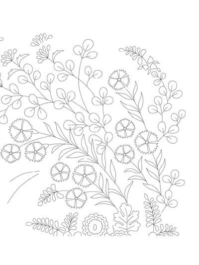 Calin Berrin Şengöz Nakış Deseni – Bahar Çiçekleri
