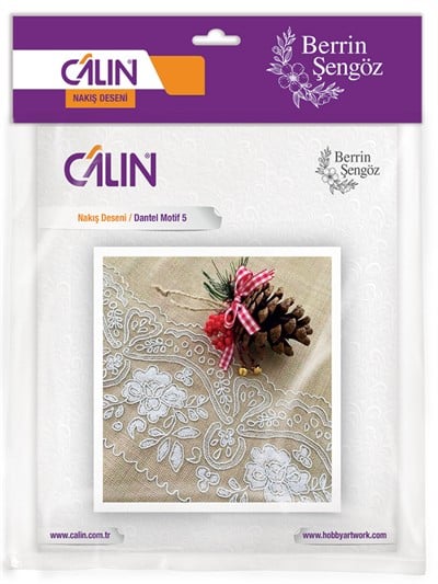CALIN - Berrin Şengöz Embroidery Design - Lace Motif 5