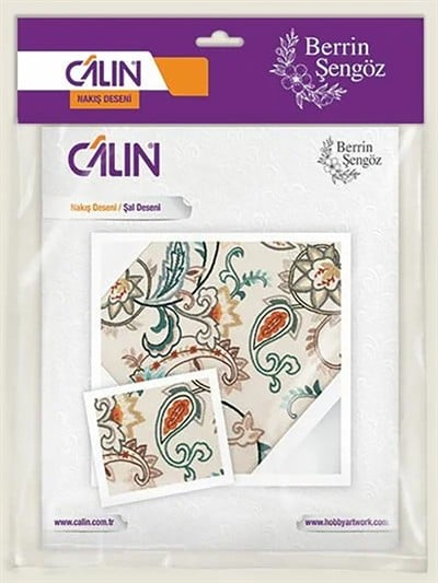 CALIN - Berrin Şengöz Embroidery Design - Shawl Design
