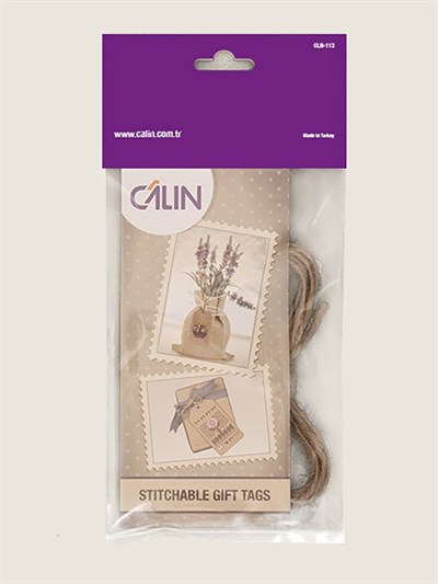 Calin Embroiderable Gift Card 12 pcs – Kraft
