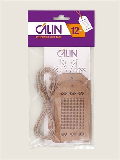 Calin Embroiderable Gift Card 12 pcs – Kraft