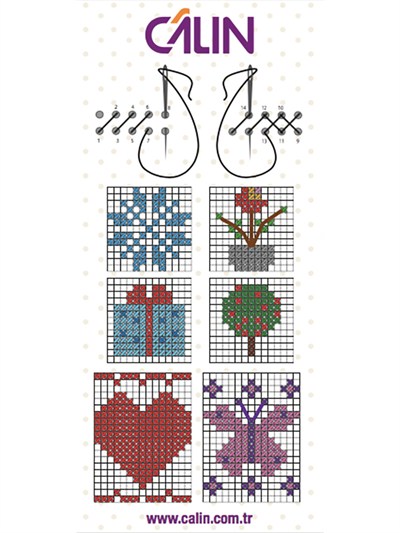 Calin Embroiderable Gift Card 12 pcs – Kraft