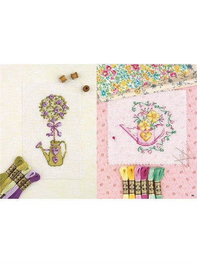 Floral Summer Days Cross Stitch Book
