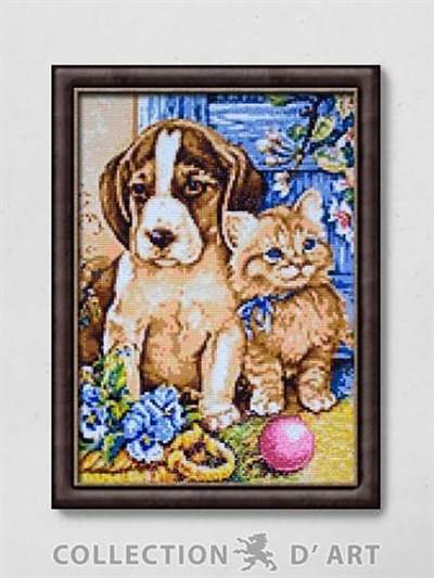 Collection D`Art Elmas Kiti - Best Friends (27x38cm)