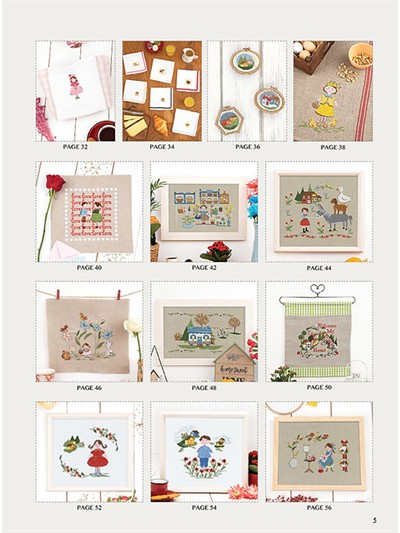 Countryside Cross Stitch Book (English)