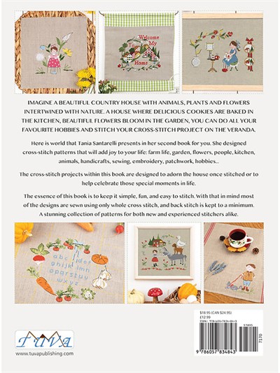 Countryside Cross Stitch Book (English)