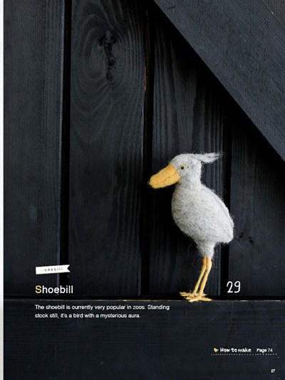 Cute Birds to Make with Needle Felting (English)