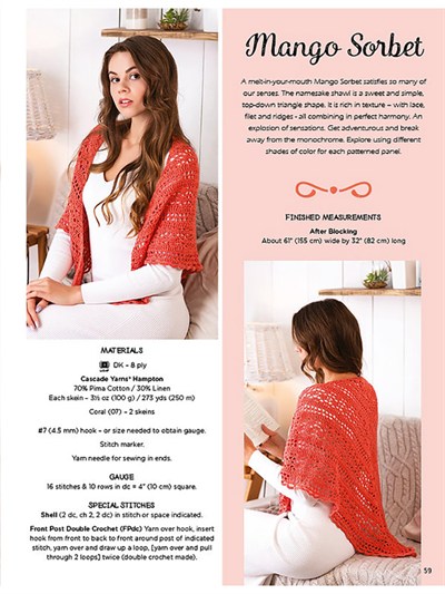 Delicious Crochet Shawls (İngilizce)