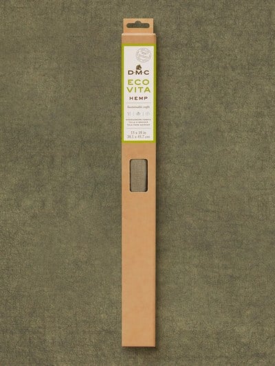 DMC Eco Vita Fabric - 38x46cm - Khaki