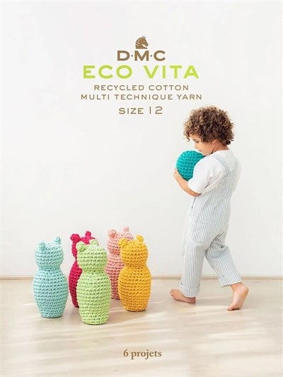 DMC Eco Vita Tığ İşi Desen Kitabı – Love Me Longer Collection 3 (8 Proje)