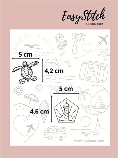 EasyStitch Adhesive Water Soluble Embroidery Patches – Holiday Mode