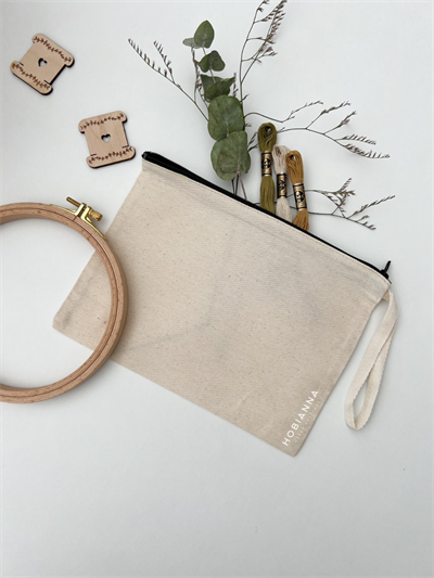 Gabardin İşlenebilir El Çantası 25x18 cm