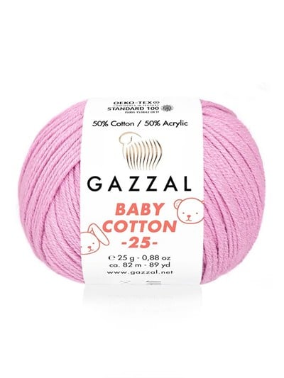 Gazzal Baby Cotton 25 g No: 3422