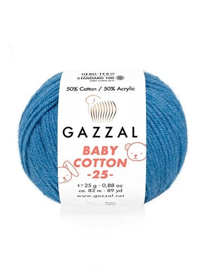 Gazzal Baby Cotton 25 g No: 3431