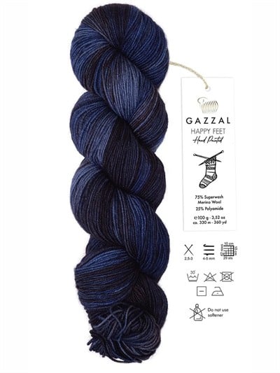Gazzal Happy Feet Knitting Thread 100 g No: 3272