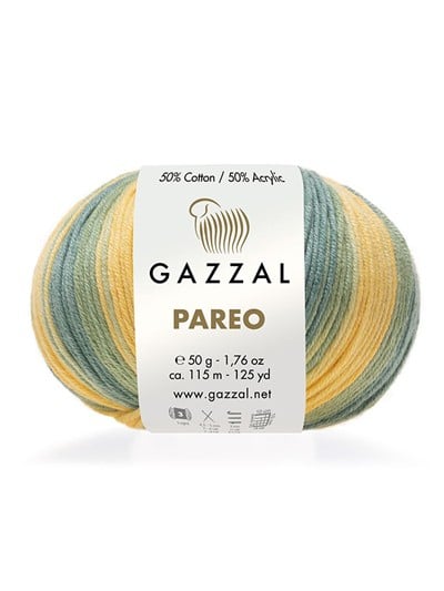 Gazzal Pareo 50g Punch Embroidery and Knitting Thread No: 10424