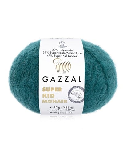 Gazzal Super Kid Mohair Knitting Thread 25 g | No: 64425