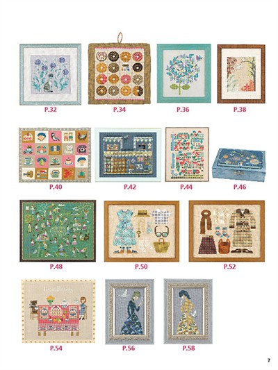 Happy Days Cross Stitch Cross Stitch Book (English)