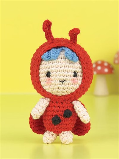 HELLO Adorable Amigurumi Kit - KC881 - Rosie Ladybird