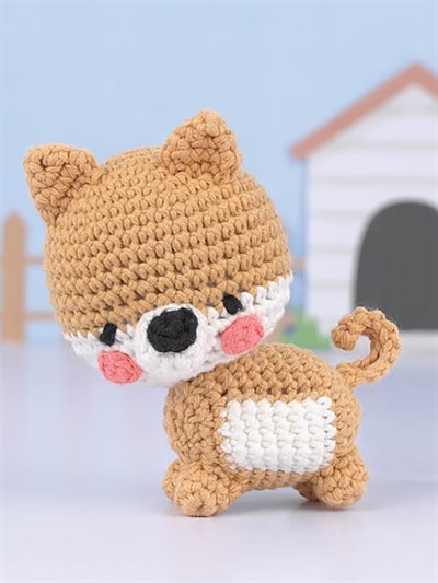 Hello Adorable Amigurumi Kiti - Köpek Pepper