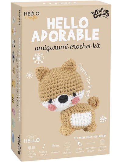 Hello Adorable Amigurumi Kiti - Köpek Pepper