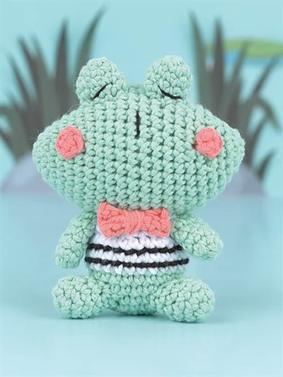 Hello Adorable Amigurumi Kiti - Kurbağa Francis
