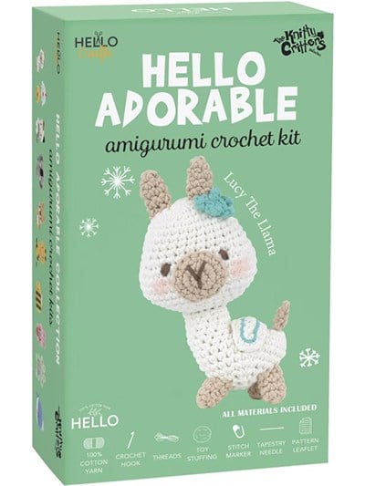 Hello Adorable Amigurumi Kiti - Lama Lucy