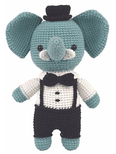 Hello Amigurumi Kiti - SCA05 - Elliot the Elephant