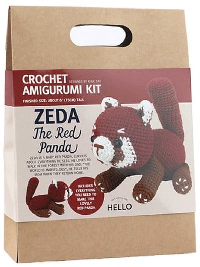 Hello Amigurumi Kiti - SCA14 - Zeda the Red Panda