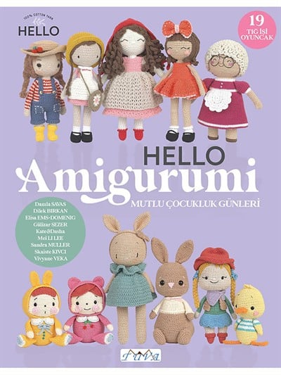 Hello Amigurumi Mutlu Childhood Days Book