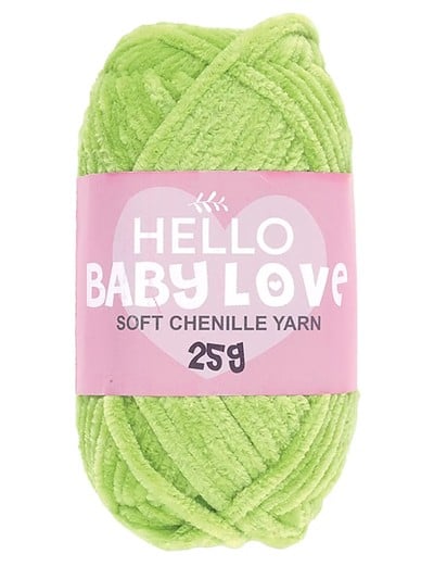 Hello Baby Love Chenille Thread 25 g No: 208