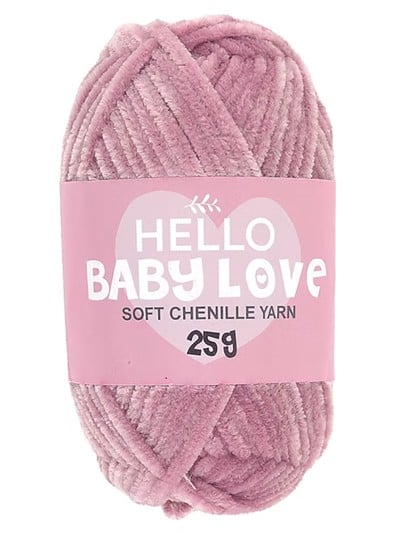 Hello Baby Love Chenille Thread 25 g No: 218