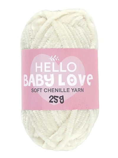 Hello Baby Love Chenille Thread 25 g No: 202