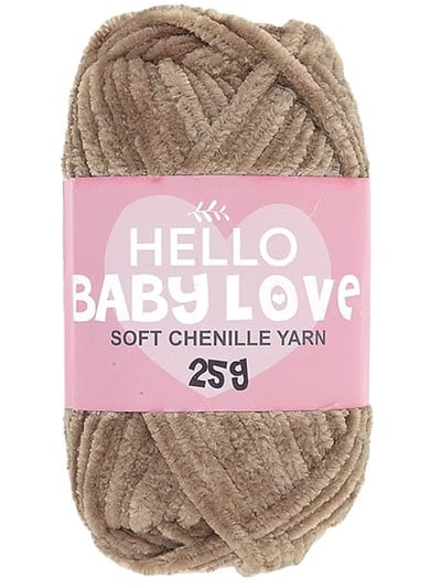 Hello Baby Love Chenille Thread 25 g No: 229