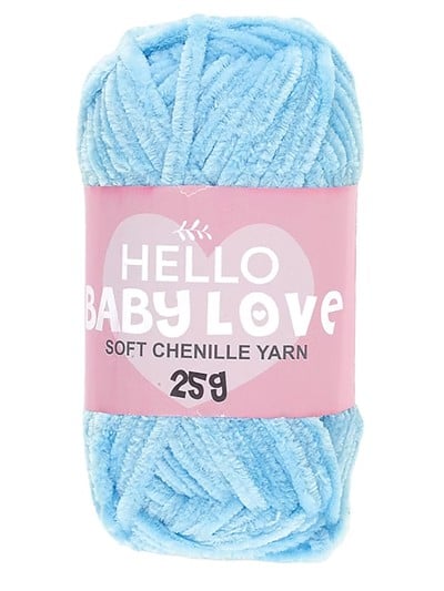 Hello Baby Love Chenille Thread 25 g No: 214