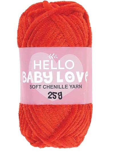 Hello Baby Love Chenille Thread 25 g No: 225