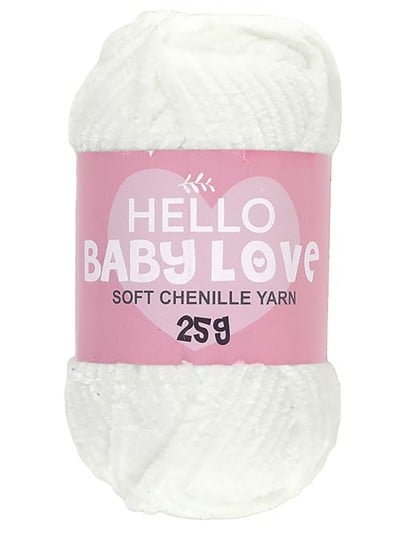 Hello Baby Love Chenille Thread 25 g No: 201
