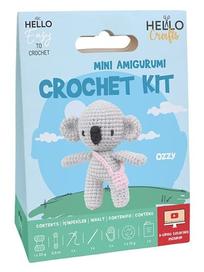 Hello Crafts Mini Amigurumi Kit - Ozzy
