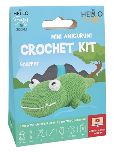 Hello Crafts Mini Amigurumi Kiti - Snapper