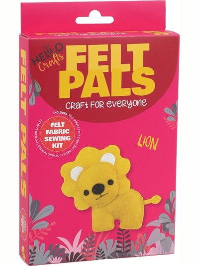 Hello Felt Pals Keçe Dikiş Kiti - Aslan