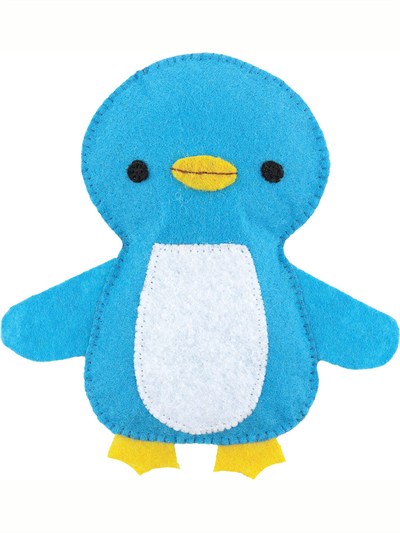 Hello Felt Pals Keçe Dikiş Kiti - Penguen