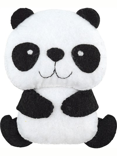 Hello Felt Pals Keçe Dikiş Kiti - Kırmızı Panda