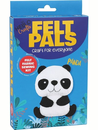Hello Felt Pals Keçe Dikiş Kiti - Kırmızı Panda