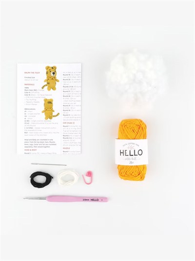 Hello Mini Amigurumi Kiti - MAK05 - Kaplan Torey
